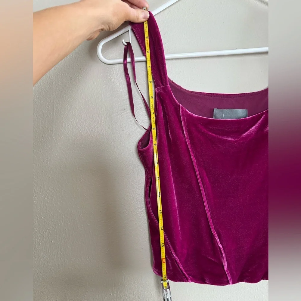 Anthropologie Velvet Corset Top - Small - Picture 8 of 10